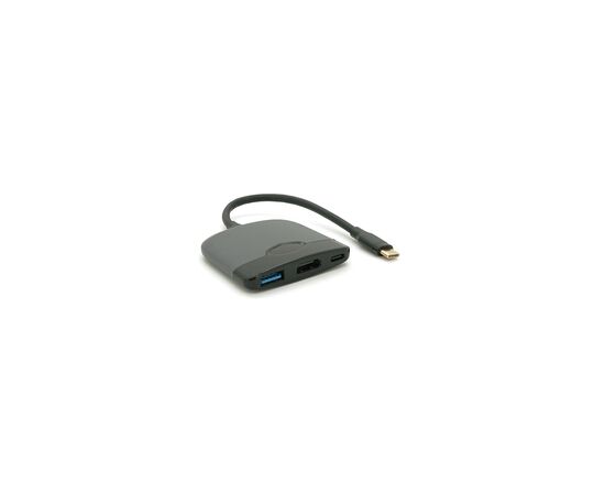 Концентратор Voltronic USB-C 3-in-1 USB 3.0 + USB-C + HDMI 0.23m black (YT-HTC3in1), изображение 3 Концентратор Voltronic USB-C 3-in-1 USB 3.0 + USB-C + HDMI 0.23m black (YT-HTC3in1), изображение 3