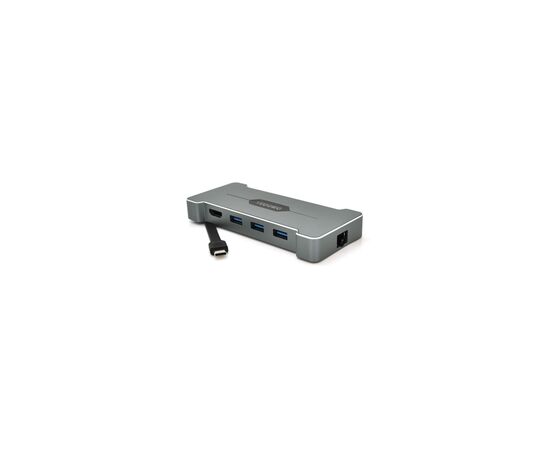 Концентратор VEGGIEG USB-C 5-in-1 USB-C + 3xUSB 3.0 + HDMI + RJ45 silver (TC06) Концентратор VEGGIEG USB-C 5-in-1 USB-C + 3xUSB 3.0 + HDMI + RJ45 silver (TC06)