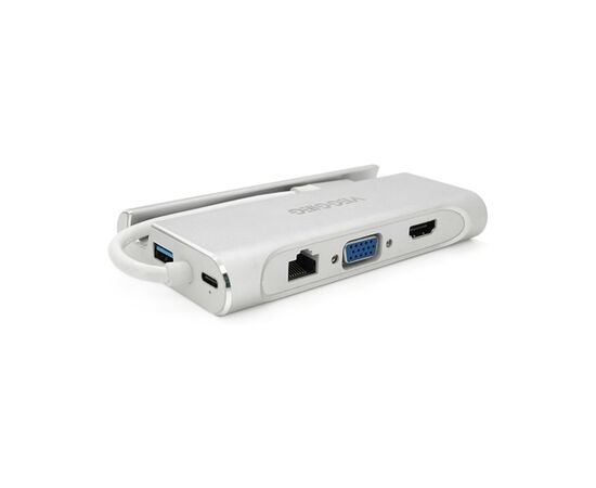 Концентратор VEGGIEG USB-C 5-in-1 USB-C + 3xUSB 3.0 + HDMI + RJ45 0.1m silver (TC07-S) Концентратор VEGGIEG USB-C 5-in-1 USB-C + 3xUSB 3.0 + HDMI + RJ45 0.1m silver (TC07-S)