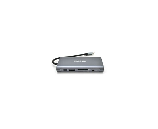 Концентратор VEGGIEG USB-C 7-in-1 USB-C + 3xUSB 3.0 + HDMI + VGA + SD/TF + RJ45 0.1m silver (TC10-U) Концентратор VEGGIEG USB-C 7-in-1 USB-C + 3xUSB 3.0 + HDMI + VGA + SD/TF + RJ45 0.1m silver (TC10-U)