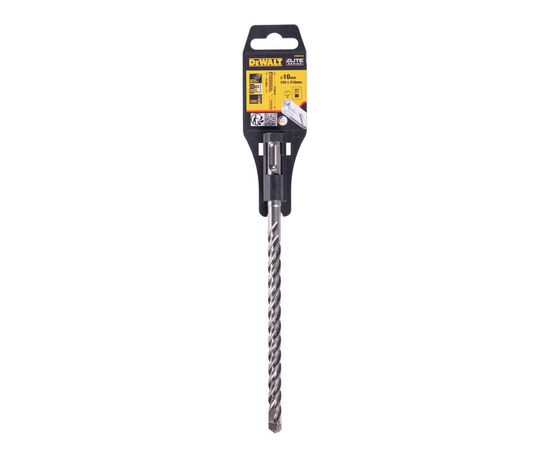 Бур DeWALT SDS+, Elite, 4 кромки, 10 х 210 х 150 мм (DT8929) Бур DeWALT SDS+, Elite, 4 кромки, 10 х 210 х 150 мм (DT8929)