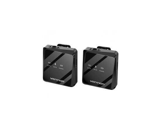 Мікрофон Vention USB-C 2-Pack Wireless Lavalier Black (NCBB0) Мікрофон Vention USB-C 2-Pack Wireless Lavalier Black (NCBB0)