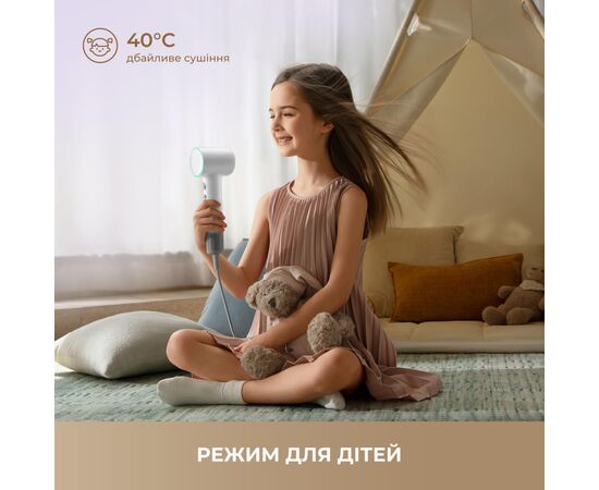 Фен Dreame Hair MINI Blue (AHG11AB), изображение 4 Фен Dreame Hair MINI Blue (AHG11AB), изображение 4