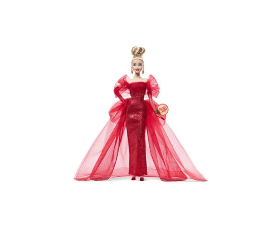 Лялька Barbie колекційна Signature Ruby Red 80-та річниця (JBJ17), зображення 2 Лялька Barbie колекційна Signature Ruby Red 80-та річниця (JBJ17), зображення 2