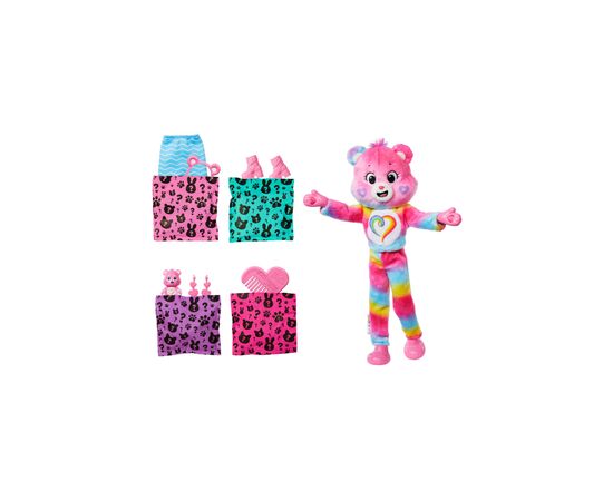 Лялька Barbie Cutie Reveal Care bears Нова хвиля Ведмедик Єдність (JFV60), зображення 3 Лялька Barbie Cutie Reveal Care bears Нова хвиля Ведмедик Єдність (JFV60), зображення 3