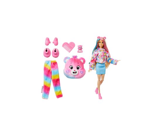 Лялька Barbie Cutie Reveal Care bears Нова хвиля Ведмедик Єдність (JFV60), зображення 4 Лялька Barbie Cutie Reveal Care bears Нова хвиля Ведмедик Єдність (JFV60), зображення 4