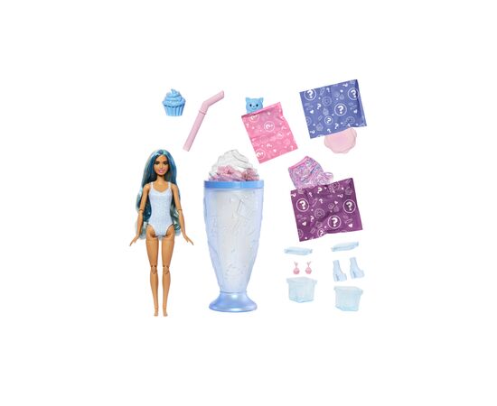 Лялька Barbie Pop Reveal Улюблені солодощі Блакитний мілкшейк (JFY61), зображення 2 Лялька Barbie Pop Reveal Улюблені солодощі Блакитний мілкшейк (JFY61), зображення 2