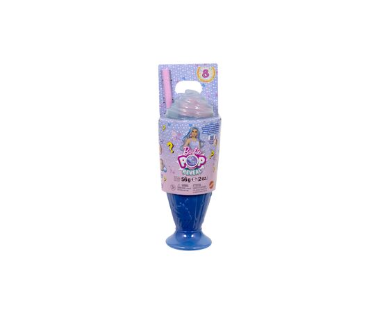 Лялька Barbie Pop Reveal Улюблені солодощі Блакитний мілкшейк (JFY61), зображення 3 Лялька Barbie Pop Reveal Улюблені солодощі Блакитний мілкшейк (JFY61), зображення 3