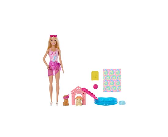 Лялька Barbie Басейн для цуценят (JBF35) Лялька Barbie Басейн для цуценят (JBF35)