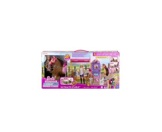 Лялька Barbie Чудова стайня для конячки (HXJ44), зображення 5 Лялька Barbie Чудова стайня для конячки (HXJ44), зображення 5