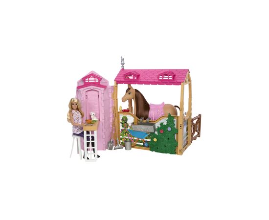 Лялька Barbie Чудова стайня для конячки (HXJ44) Лялька Barbie Чудова стайня для конячки (HXJ44)