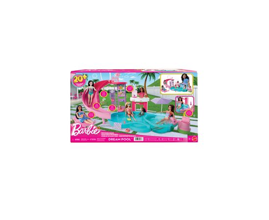 Ігровий набір Barbie Басейн мрії (JFP01), зображення 2 Ігровий набір Barbie Басейн мрії (JFP01), зображення 2