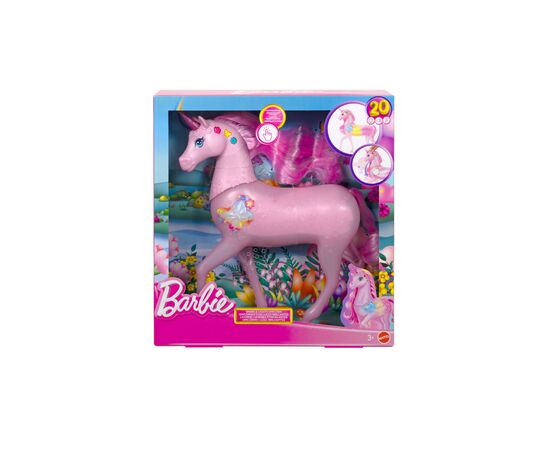 Фігурка Barbie Fantastic fashion Єдиноріг Магія кольорів та звуків (JCP78), зображення 2 Фігурка Barbie Fantastic fashion Єдиноріг Магія кольорів та звуків (JCP78), зображення 2