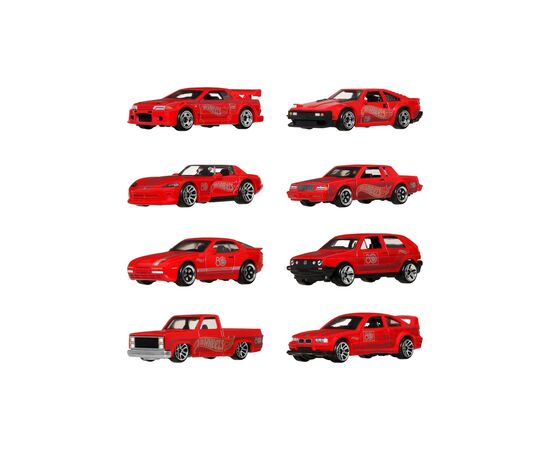 Машина Hot Wheels Тематический набор из 8 машинок Hot Wheels 80 лет драйва (JGK09)
