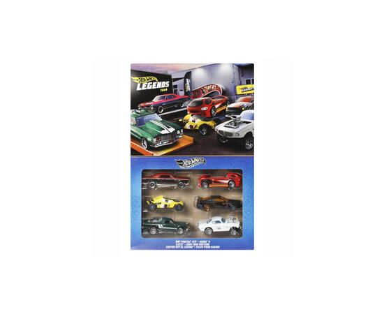 Машина Hot Wheels Тематический набор Legends Tour (JBY78), изображение 7 Машина Hot Wheels Тематический набор Legends Tour (JBY78), изображение 7