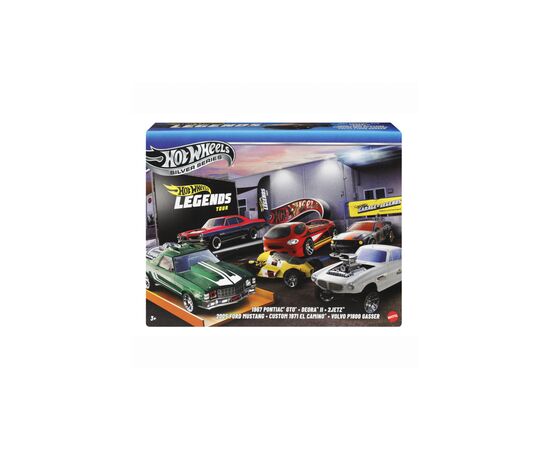 Машина Hot Wheels Тематический набор Legends Tour (JBY78), изображение 8 Машина Hot Wheels Тематический набор Legends Tour (JBY78), изображение 8
