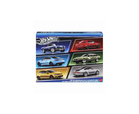 Машина Hot Wheels Тематический набор Silver series По дорогам Европы (JBY79)