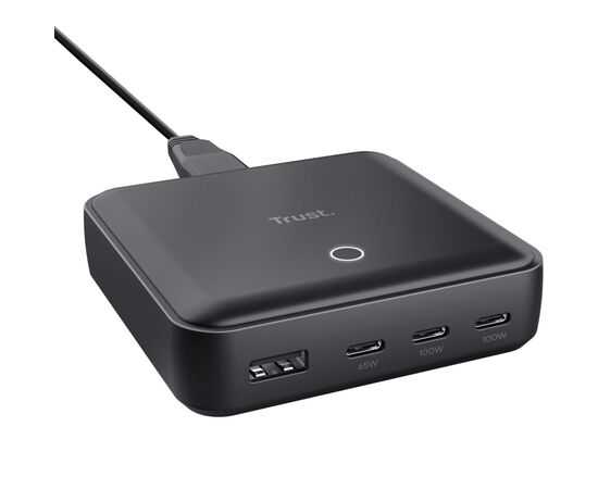 Зарядное устройство Trust 3xUSB-C + USB-A 100W PD black (25242_TRUST) Зарядное устройство Trust 3xUSB-C + USB-A 100W PD black (25242_TRUST)