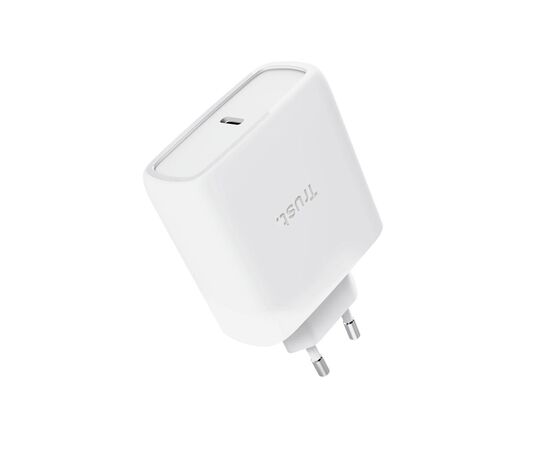 Зарядное устройство Trust USB-C 65W GaN PD/PPS white (25524_TRUST), изображение 4 Зарядное устройство Trust USB-C 65W GaN PD/PPS white (25524_TRUST), изображение 4