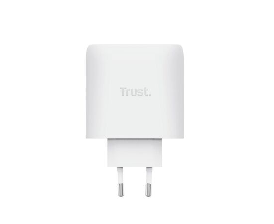 Зарядное устройство Trust USB-C 65W GaN PD/PPS white (25524_TRUST), изображение 6 Зарядное устройство Trust USB-C 65W GaN PD/PPS white (25524_TRUST), изображение 6
