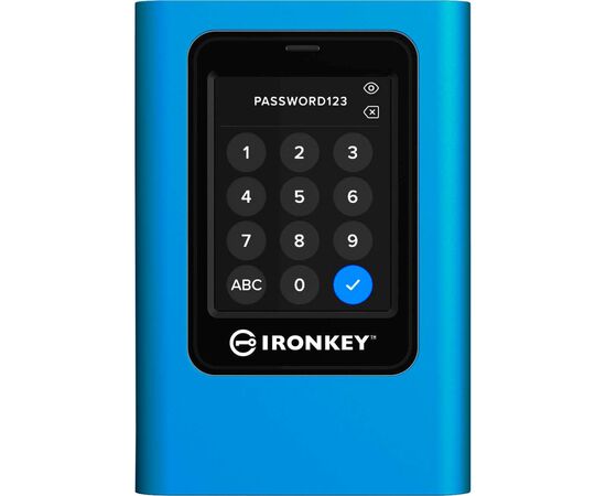 Накопичувач SSD USB Type-C 3.84TB Kingston (IKVP80ES/3840G) Накопичувач SSD USB Type-C 3.84TB Kingston (IKVP80ES/3840G)