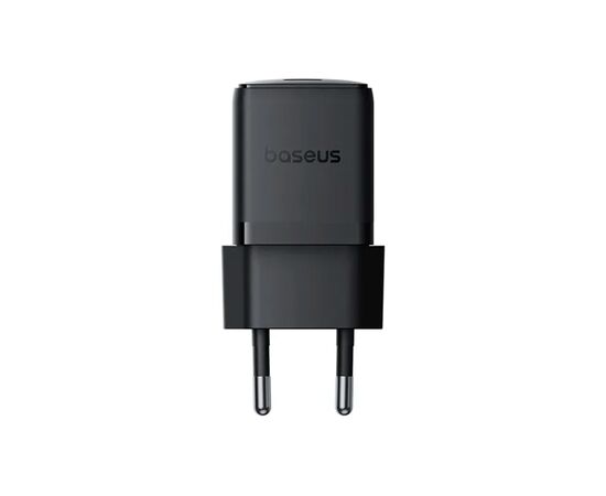 Зарядное устройство Baseus Palm Fast Charger 1C 30W + Cable 1.0m Type-C 60W black (P10111605113-01), изображение 4 Зарядное устройство Baseus Palm Fast Charger 1C 30W + Cable 1.0m Type-C 60W black (P10111605113-01), изображение 4