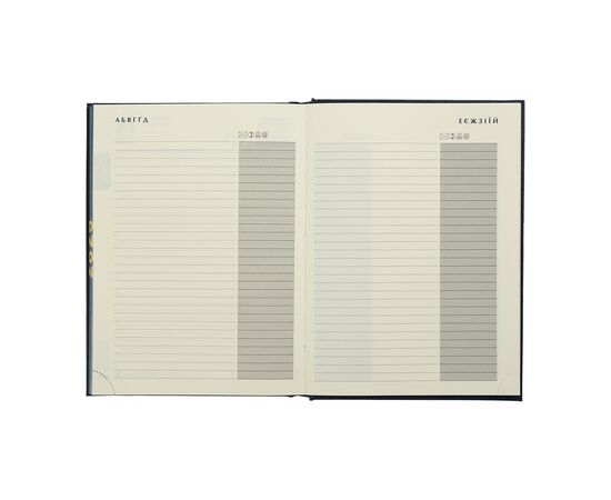 Еженедельник Buromax датированный 2026 Monochrome A5 на 336 страниц зеленый (BM.2160-04), изображение 2 Еженедельник Buromax датированный 2026 Monochrome A5 на 336 страниц зеленый (BM.2160-04), изображение 2