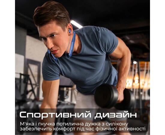 Наушники Promate Leap-200H Blue (leap-200h.blue), изображение 3 Наушники Promate Leap-200H Blue (leap-200h.blue), изображение 3