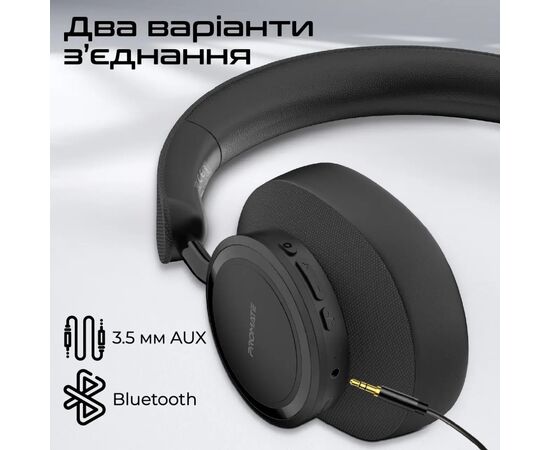 Наушники Promate Takt Black (takt.black), изображение 7 Наушники Promate Takt Black (takt.black), изображение 7