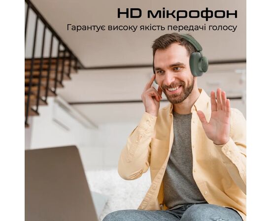 Наушники Promate Takt Midnight Green (takt.midnightgreen), изображение 8