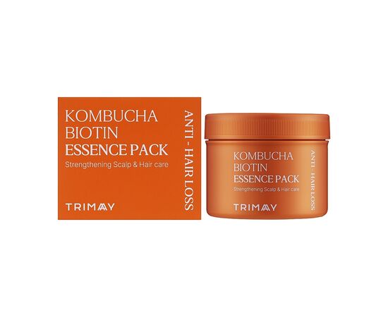 Маска для волос Trimay Kombucha Biotin Essence Pack 180 мл (8809822541201), изображение 2 Маска для волос Trimay Kombucha Biotin Essence Pack 180 мл (8809822541201), изображение 2