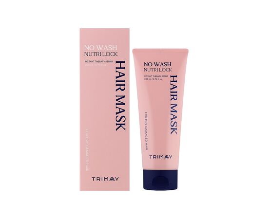 Маска для волос Trimay No Wash Nutri Lock Hair Mask 200 мл (8809822541225), изображение 2 Маска для волос Trimay No Wash Nutri Lock Hair Mask 200 мл (8809822541225), изображение 2