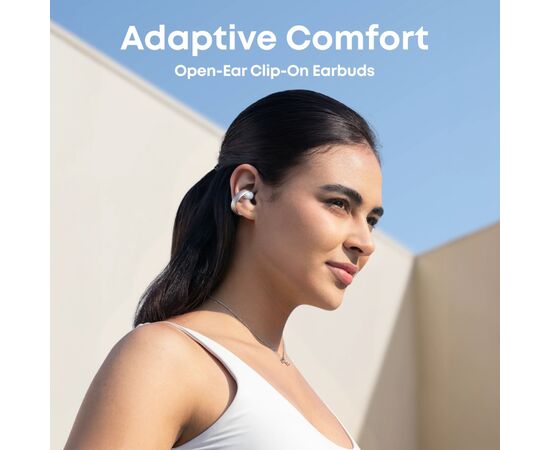 Наушники Anker SoundCore AeroClip White (A3388G21), изображение 2 Наушники Anker SoundCore AeroClip White (A3388G21), изображение 2