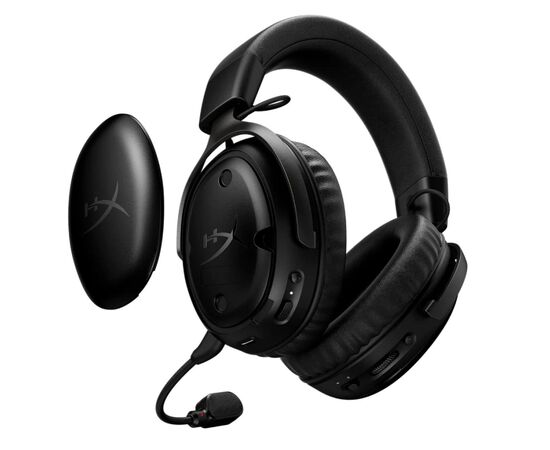 Наушники HyperX Cloud III S Wireless/USB-A/USB-C Black (A59YZAA), изображение 6 Наушники HyperX Cloud III S Wireless/USB-A/USB-C Black (A59YZAA), изображение 6