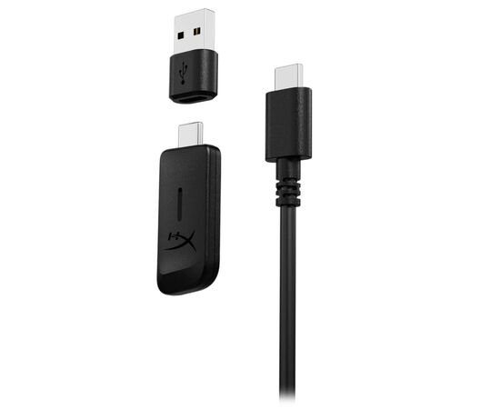 Наушники HyperX Cloud III S Wireless/USB-A/USB-C Black (A59YZAA), изображение 8 Наушники HyperX Cloud III S Wireless/USB-A/USB-C Black (A59YZAA), изображение 8