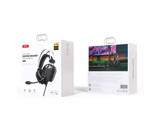 Наушники XO GE-07 Static Gaming Black (GE-07 Black), изображение 6 Наушники XO GE-07 Static Gaming Black (GE-07 Black), изображение 6