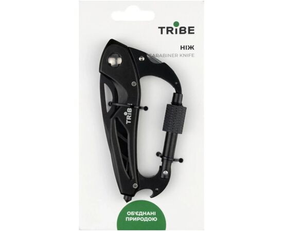 Нож Tribe Carabiner Knife (T-MG-0014-black), изображение 5 Нож Tribe Carabiner Knife (T-MG-0014-black), изображение 5