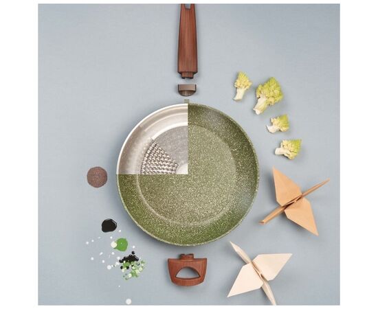 Сковорода TVS Natura Induction 30 см (BS279303310601), зображення 7 Сковорода TVS Natura Induction 30 см (BS279303310601), зображення 7