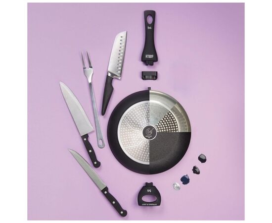 Сковорода TVS Virtus Restyling 32 см (CS279323310101), зображення 7 Сковорода TVS Virtus Restyling 32 см (CS279323310101), зображення 7