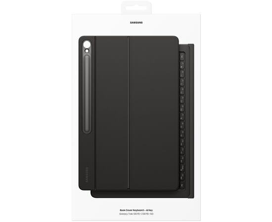 Чохол до планшета Samsung Book Cover Keyboard - AI Key Galaxy Tab S10 FE+ Black (EF-DX625BBEGUA), зображення 11 Чохол до планшета Samsung Book Cover Keyboard - AI Key Galaxy Tab S10 FE+ Black (EF-DX625BBEGUA), зображення 11