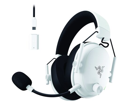 Наушники Razer Blackshark V3 Wireless White (RZ04-05410400-R3M1), изображение 6 Наушники Razer Blackshark V3 Wireless White (RZ04-05410400-R3M1), изображение 6