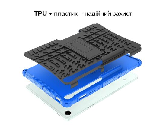 Чехол для планшета BeCover Samsung Galaxy Tab S10 Lite SM-X400/406 10.9" Blue (713824), изображение 4 Чехол для планшета BeCover Samsung Galaxy Tab S10 Lite SM-X400/406 10.9" Blue (713824), изображение 4