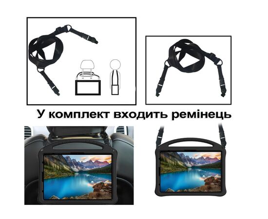 Чохол до планшета BeCover Protected Cover Samsung Galaxy Tab S10 Lite SM-X400/406 10.9" Black (713822), зображення 6 Чохол до планшета BeCover Protected Cover Samsung Galaxy Tab S10 Lite SM-X400/406 10.9" Black (713822), зображення 6