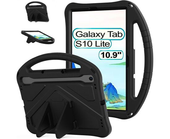 Чохол до планшета BeCover Protected Cover Samsung Galaxy Tab S10 Lite SM-X400/406 10.9" Black (713822) Чохол до планшета BeCover Protected Cover Samsung Galaxy Tab S10 Lite SM-X400/406 10.9" Black (713822)