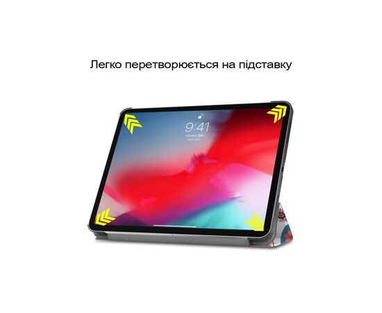 Чохол до планшета BeCover Smart Case Samsung Galaxy Tab S10 Lite SM-X400/406 10.9" Butterfly (713846), зображення 4 Чохол до планшета BeCover Smart Case Samsung Galaxy Tab S10 Lite SM-X400/406 10.9" Butterfly (713846), зображення 4