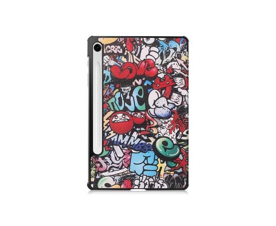 Чохол до планшета BeCover Smart Case Samsung Galaxy Tab S10 Lite SM-X400/406 10.9" Graffiti (713848), зображення 3 Чохол до планшета BeCover Smart Case Samsung Galaxy Tab S10 Lite SM-X400/406 10.9" Graffiti (713848), зображення 3