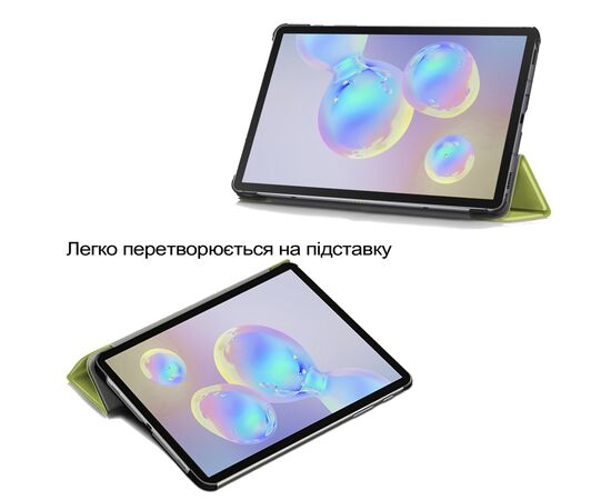 Чохол до планшета BeCover Smart Case Samsung Galaxy Tab S10 Lite SM-X400/406 10.9" Green (713839), зображення 4 Чохол до планшета BeCover Smart Case Samsung Galaxy Tab S10 Lite SM-X400/406 10.9" Green (713839), зображення 4