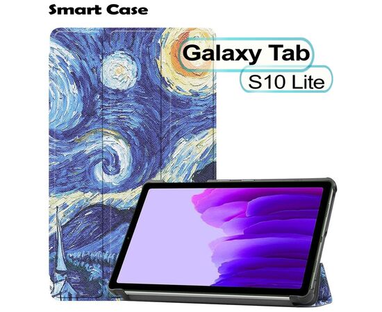 Чохол до планшета BeCover Smart Case Samsung Galaxy Tab S10 Lite SM-X400/406 10.9" Night (713850) Чохол до планшета BeCover Smart Case Samsung Galaxy Tab S10 Lite SM-X400/406 10.9" Night (713850)