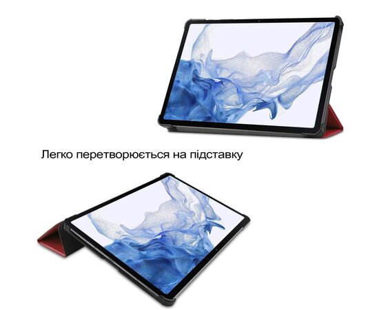 Чохол до планшета BeCover Smart Case Samsung Galaxy Tab S10 Lite SM-X400/406 10.9" Red Wine (713844), зображення 4 Чохол до планшета BeCover Smart Case Samsung Galaxy Tab S10 Lite SM-X400/406 10.9" Red Wine (713844), зображення 4