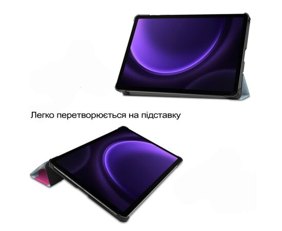 Чехол для планшета BeCover Smart Case Samsung Galaxy Tab S10 Lite SM-X400/406 10.9" Unicorn (713856), изображение 5 Чехол для планшета BeCover Smart Case Samsung Galaxy Tab S10 Lite SM-X400/406 10.9" Unicorn (713856), изображение 5